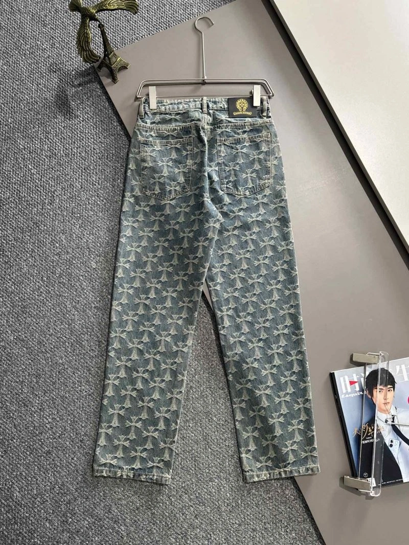 RelaxedFit Chrome Hearts Jeans 119028