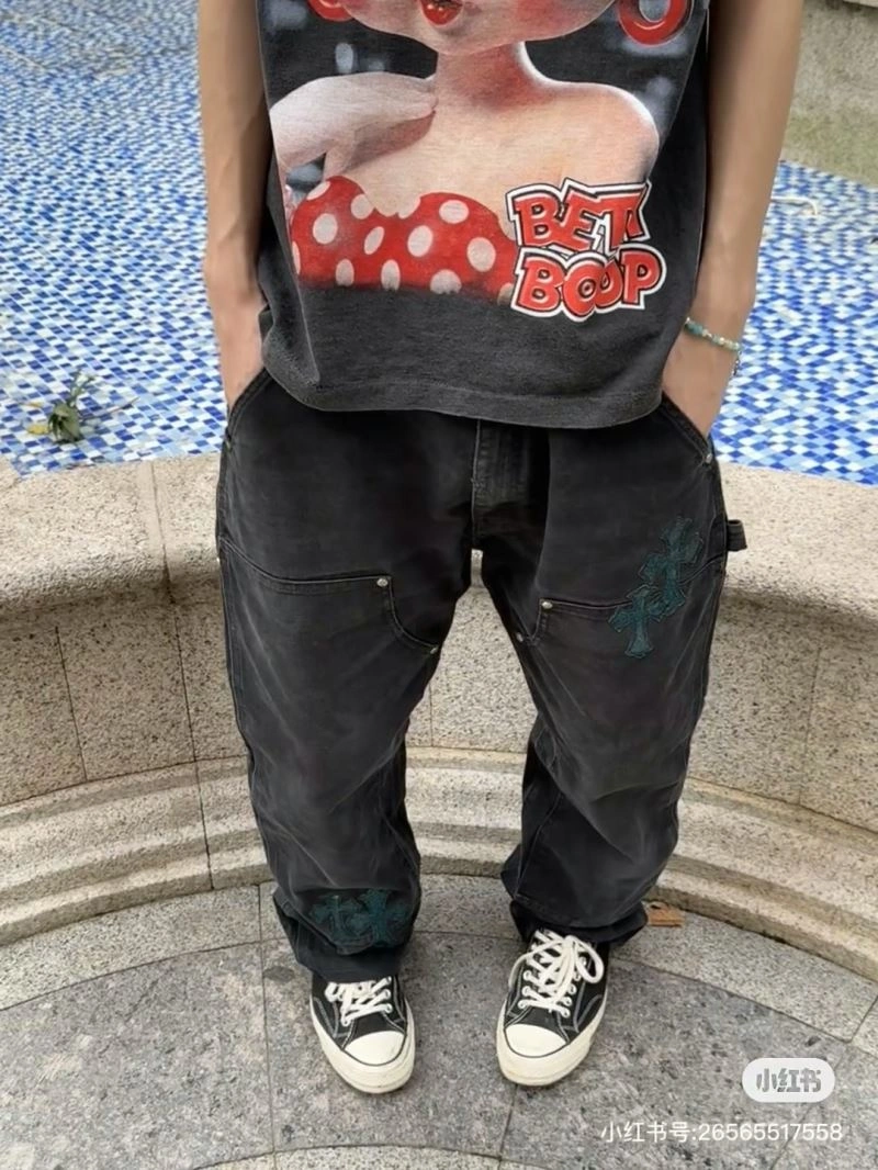 Tailored Chrome Hearts Jeans 119042
