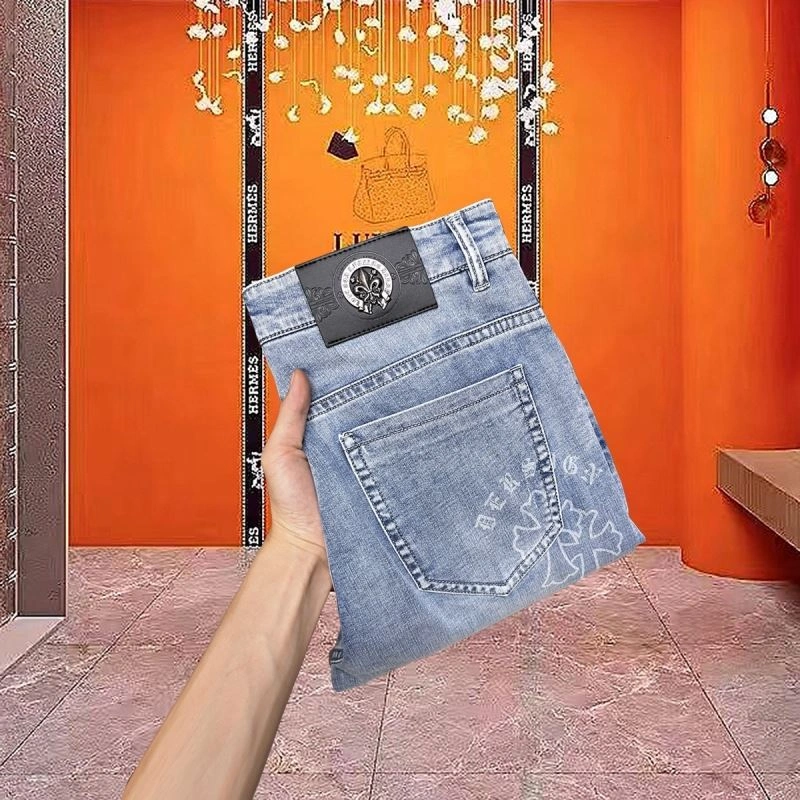 Fashionable Chrome Hearts Jeans 118890
