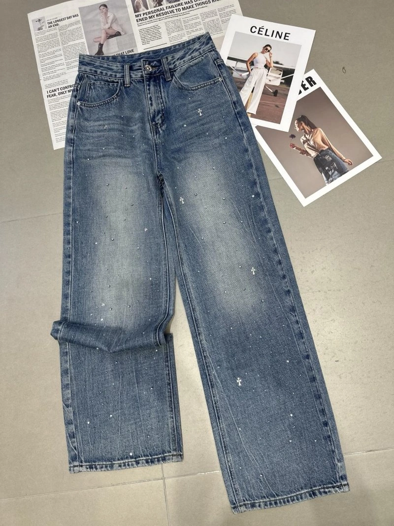 Chrome Hearts Jeans Effortless 118171