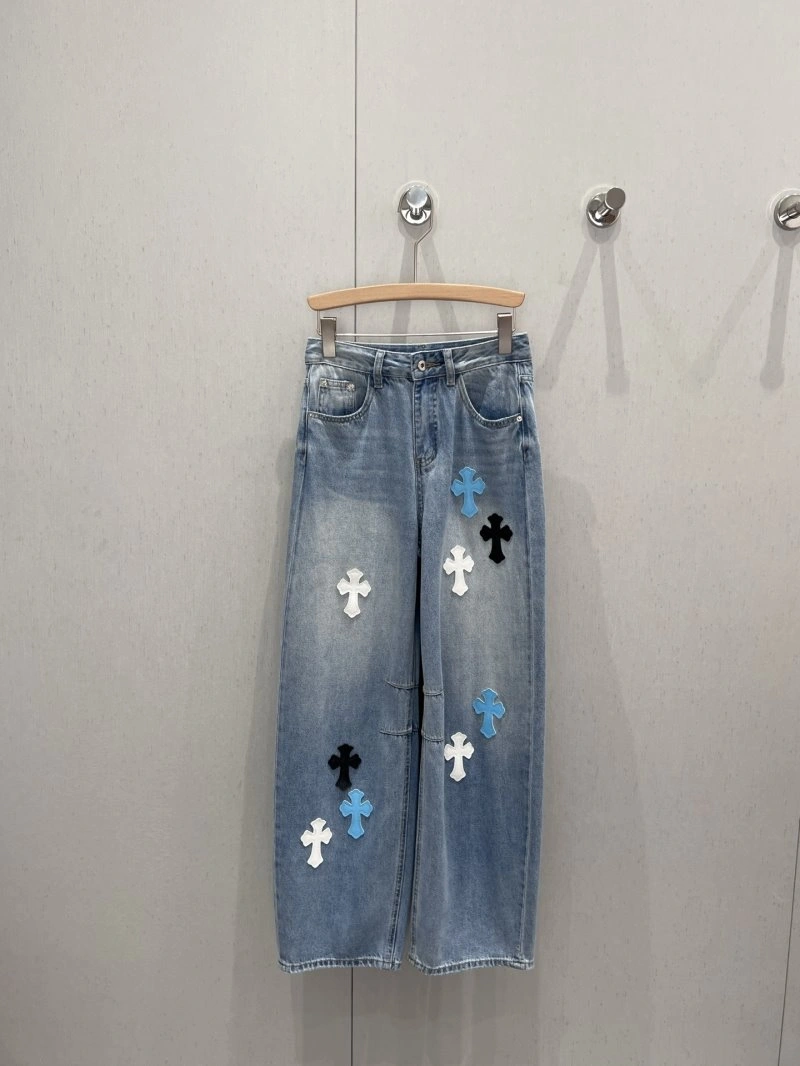 Chrome Hearts Jeans EyeCatching 118143