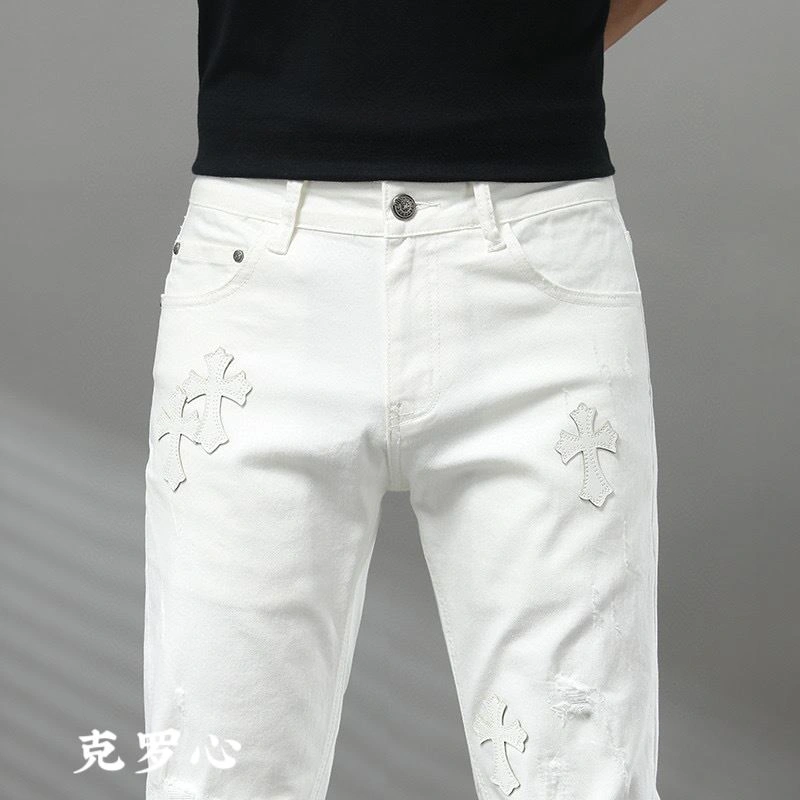 Bold Chrome Hearts Jeans 118782