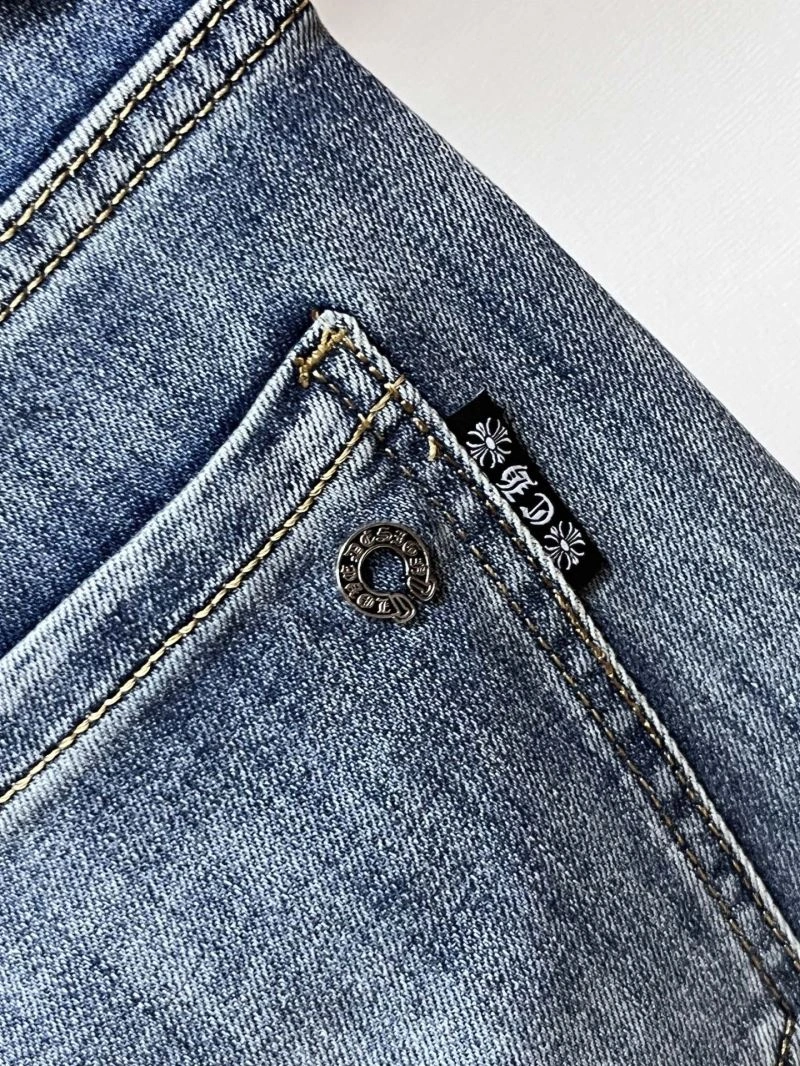 RelaxedFit Chrome Hearts Jeans 118777