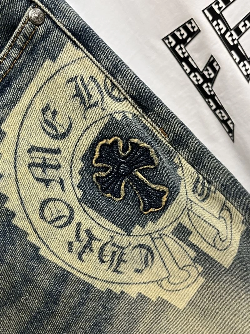 Supportive Chrome Hearts Jeans 118549