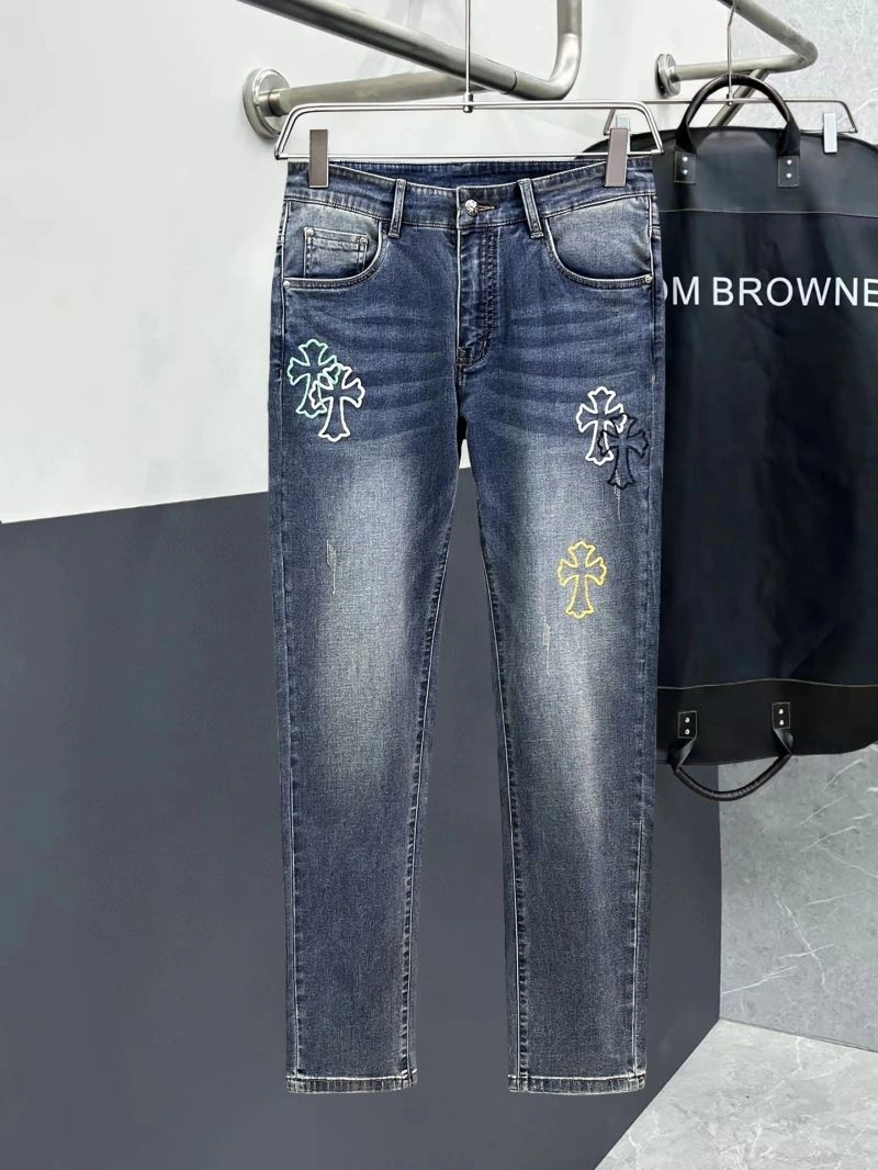 Soft Chrome Hearts Jeans 118457