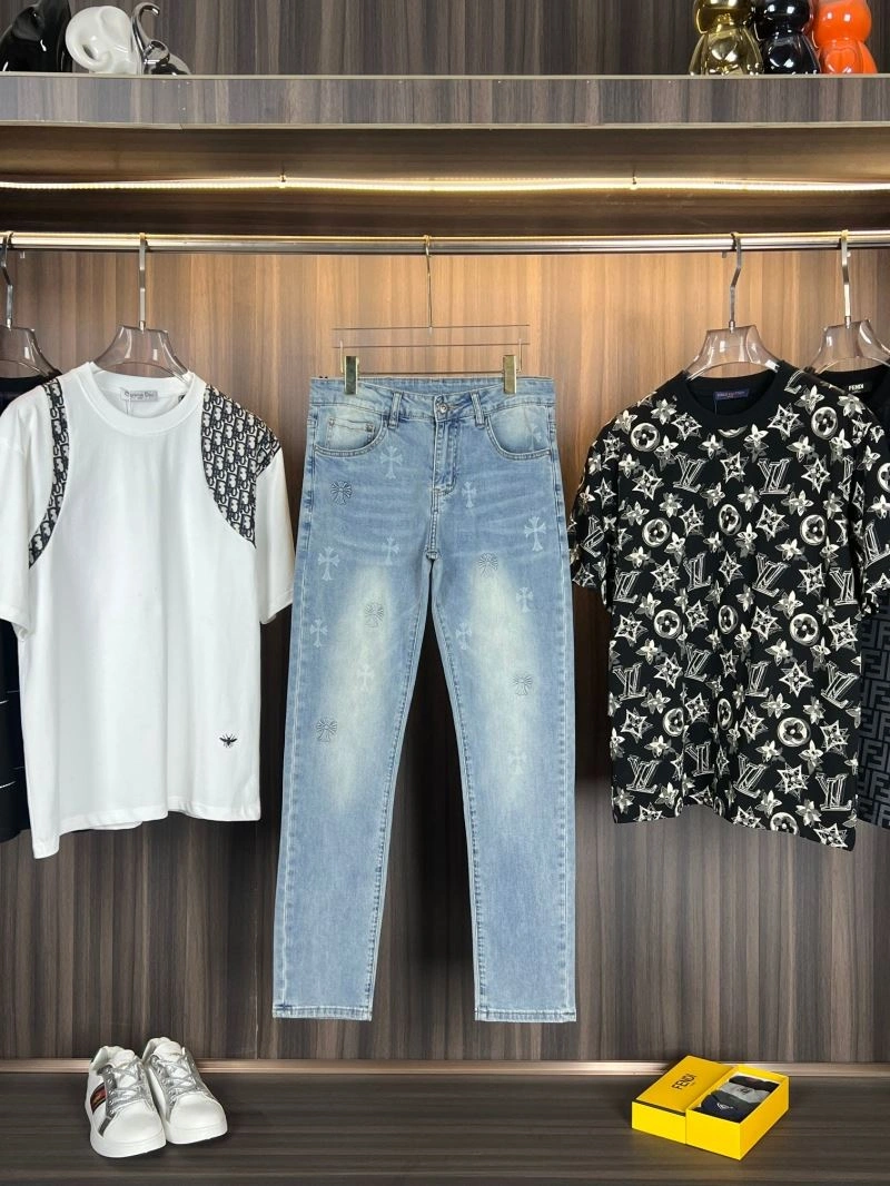 Trendy Chrome Hearts Jeans 118447