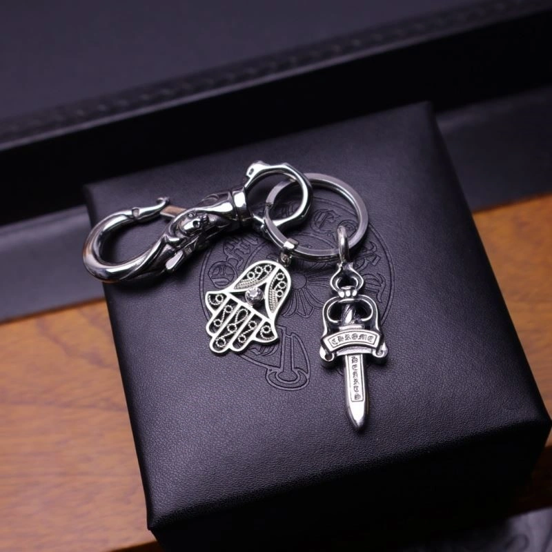 EyeCatching Chrome Hearts Keychains 240237