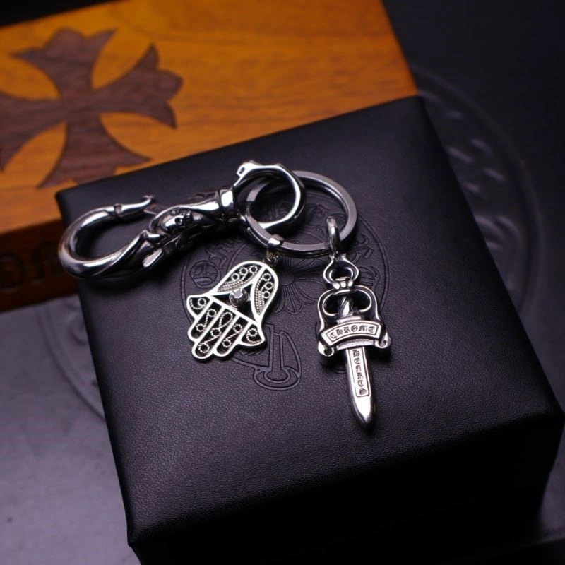 EyeCatching Chrome Hearts Keychains 240237
