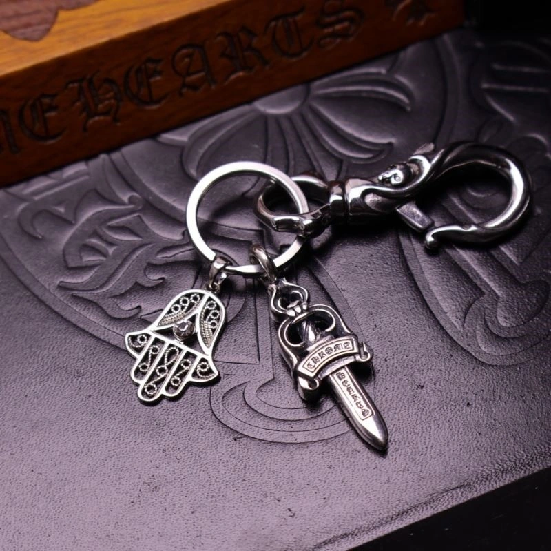EyeCatching Chrome Hearts Keychains 240237