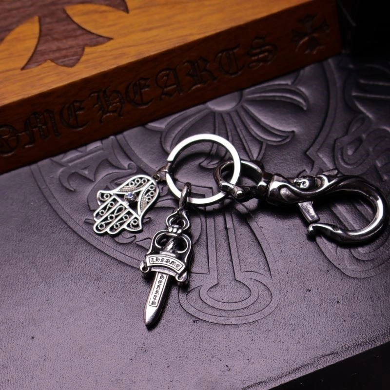 EyeCatching Chrome Hearts Keychains 240237