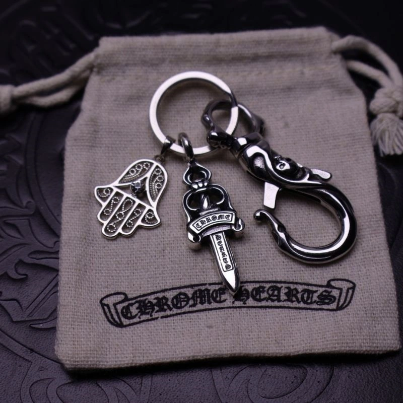 EyeCatching Chrome Hearts Keychains 240237