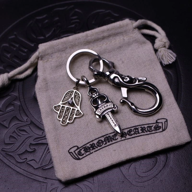 EyeCatching Chrome Hearts Keychains 240237