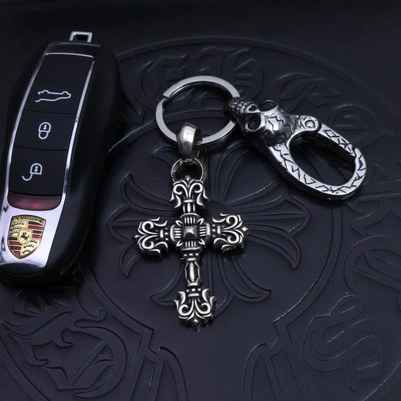 EyeCatching Chrome Hearts Keychains 240225