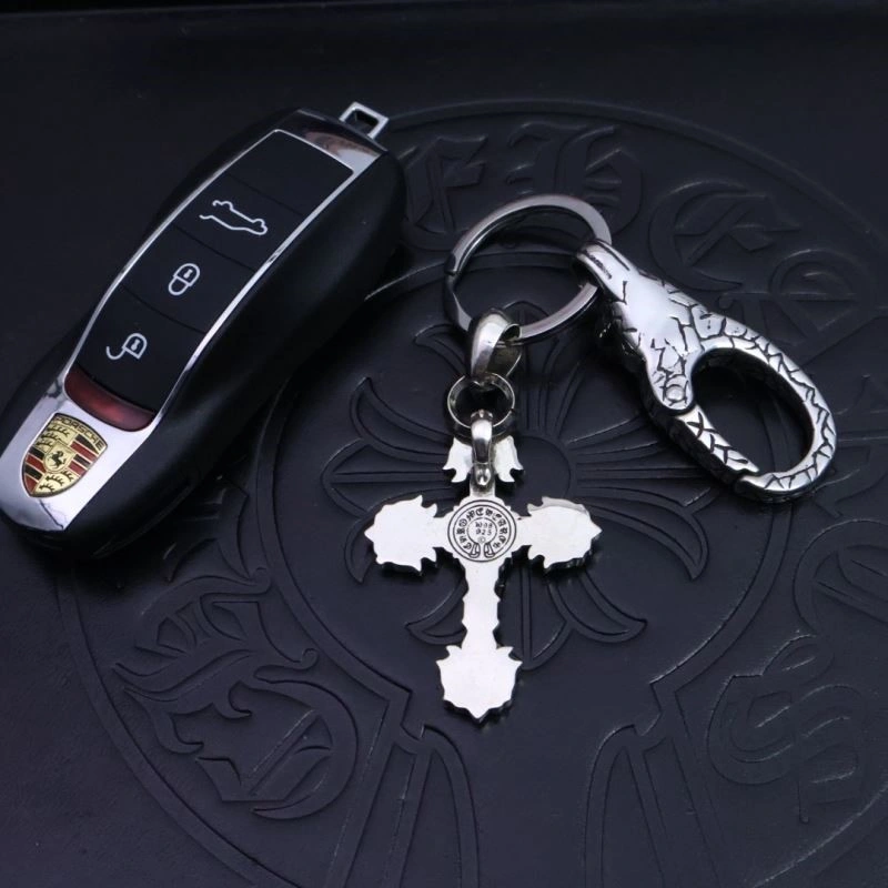 EyeCatching Chrome Hearts Keychains 240225