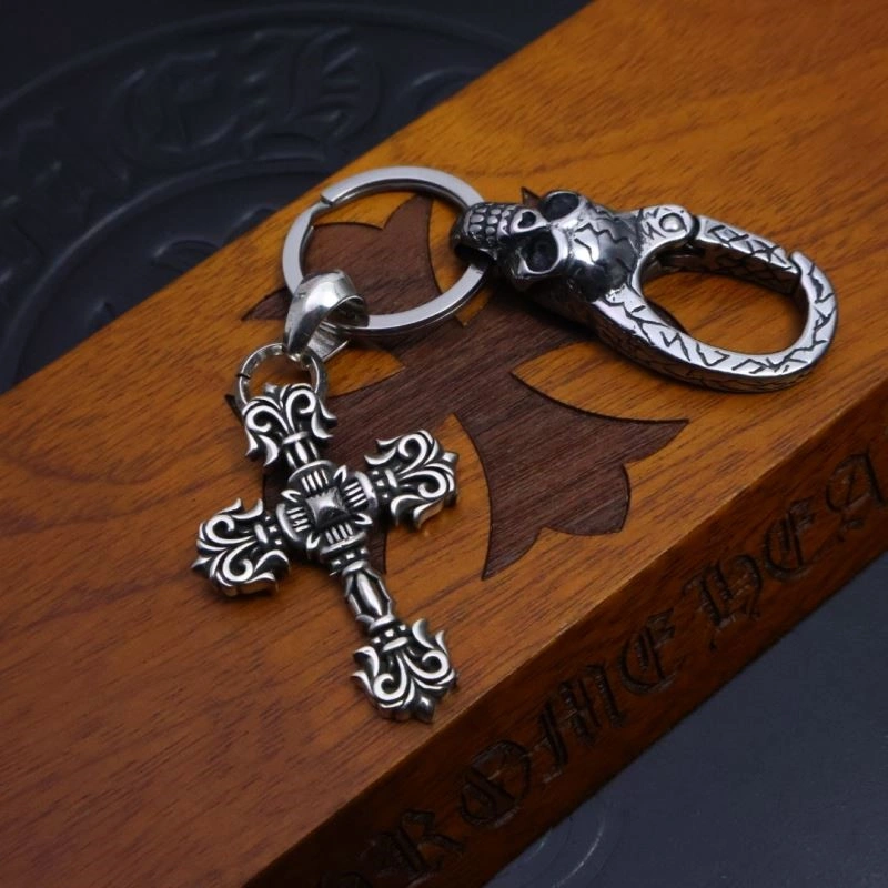 EyeCatching Chrome Hearts Keychains 240225