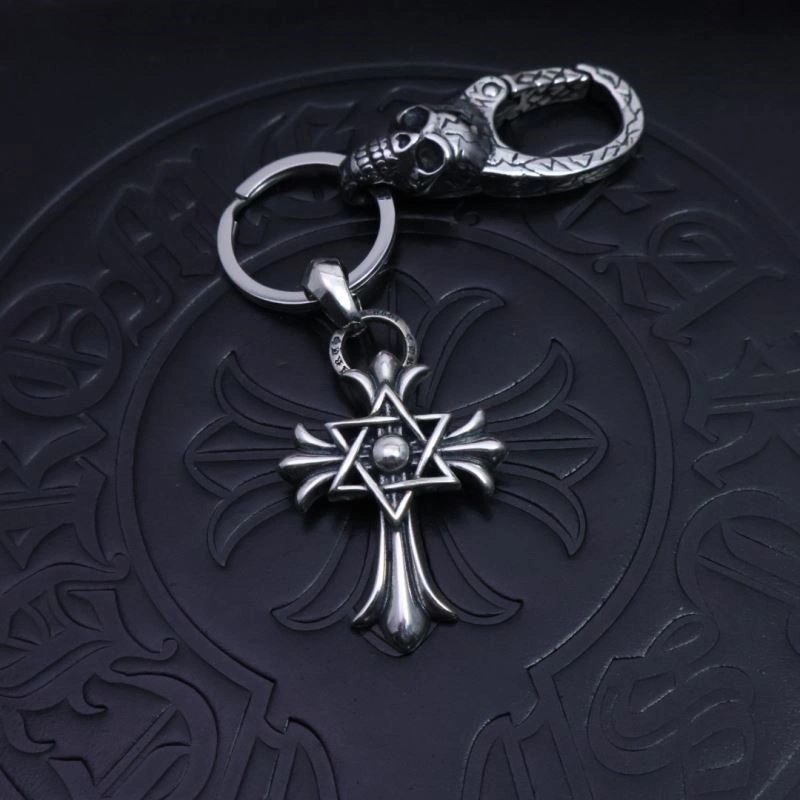 Chrome Hearts Keychains SmoothTexture 240208