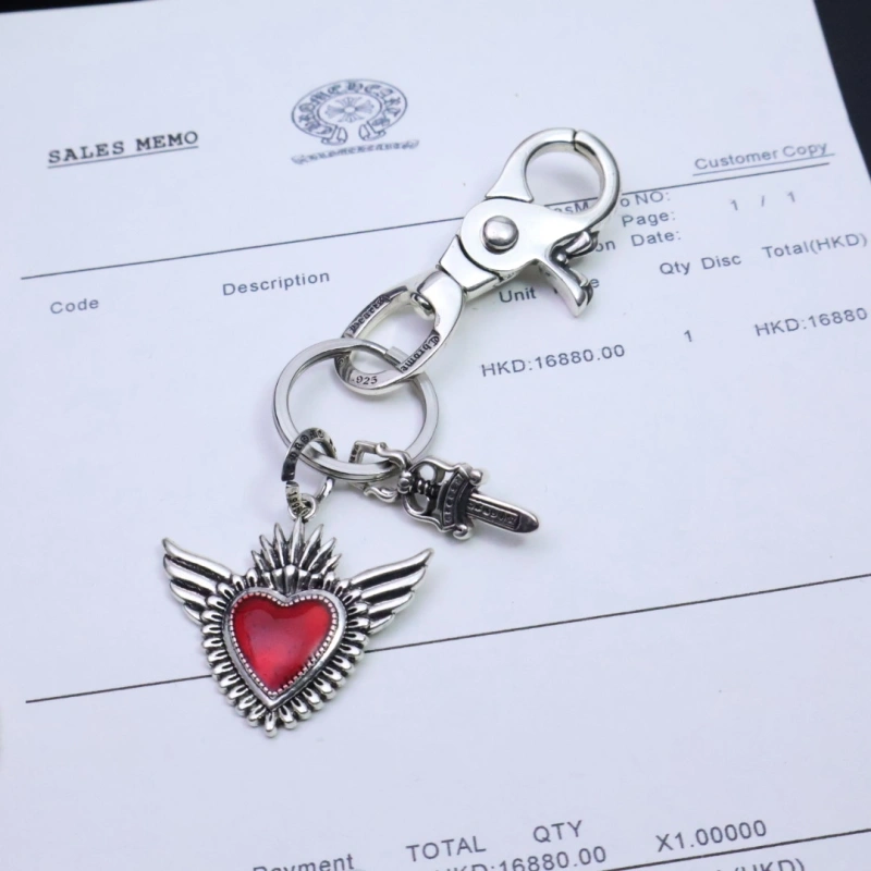 Compact Chrome Hearts Keychains 266603
