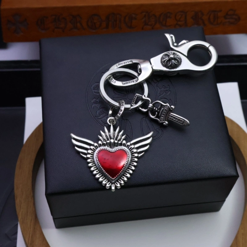 Compact Chrome Hearts Keychains 266603