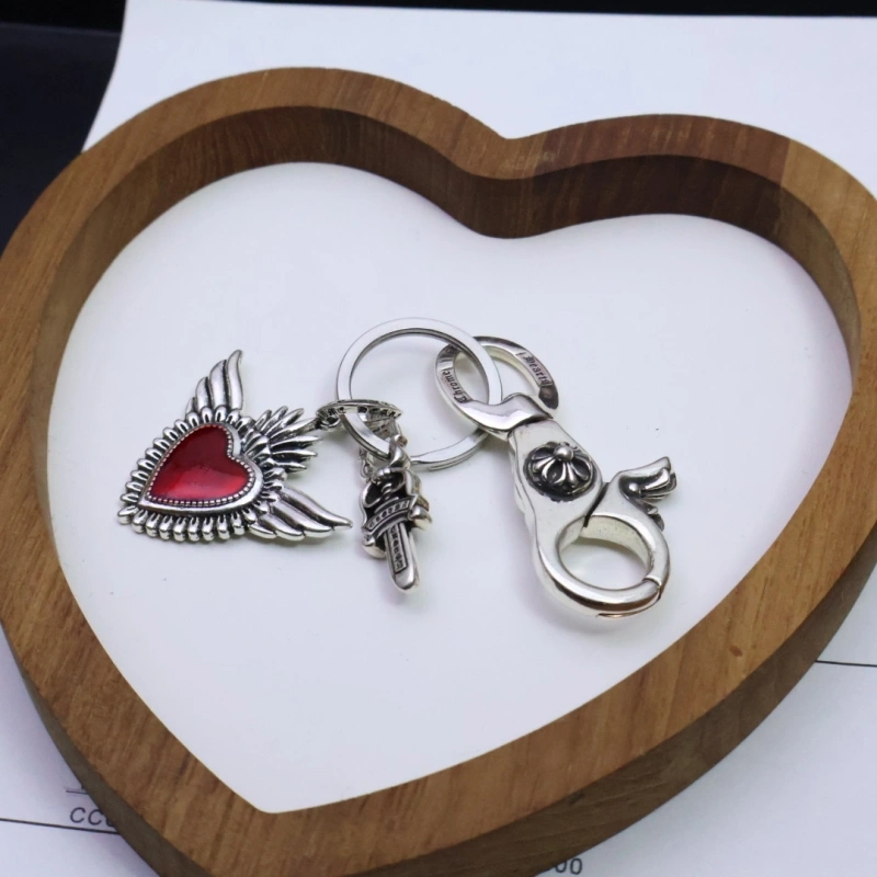 Compact Chrome Hearts Keychains 266603