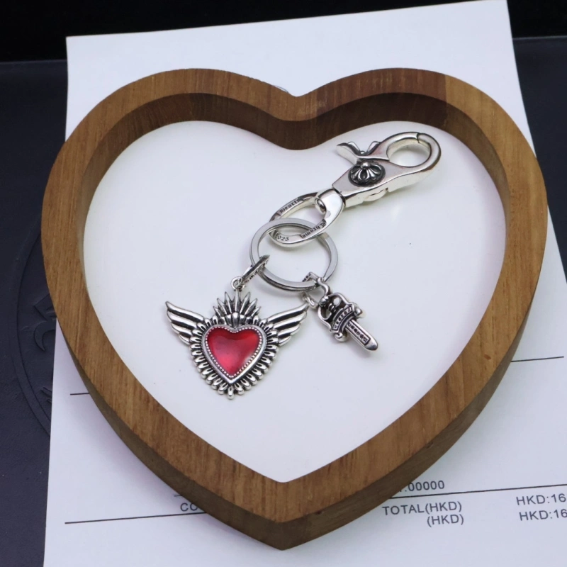 Compact Chrome Hearts Keychains 266603