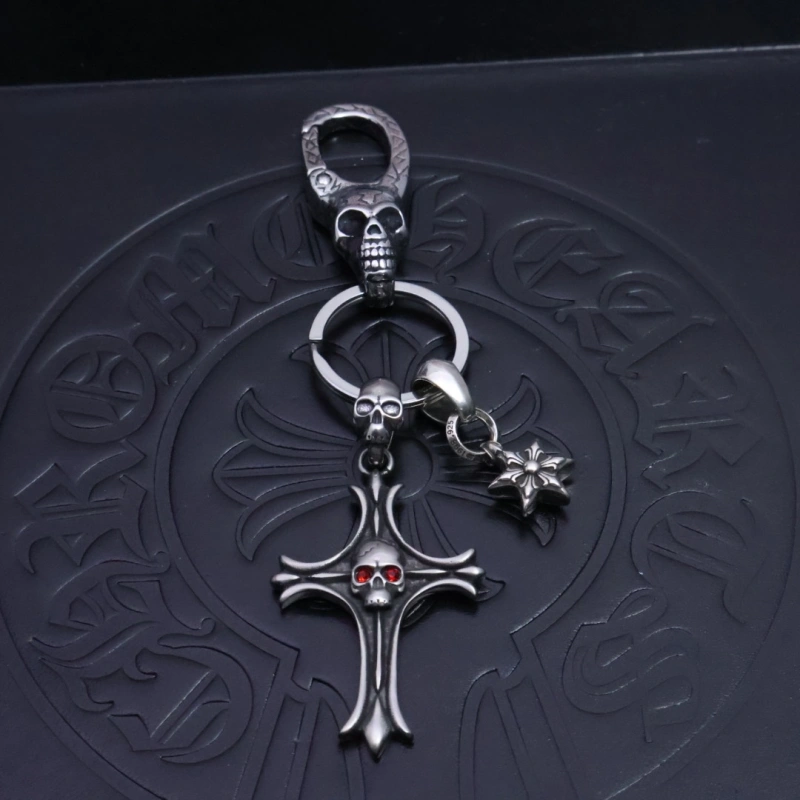 Compact Chrome Hearts Keychains 266560
