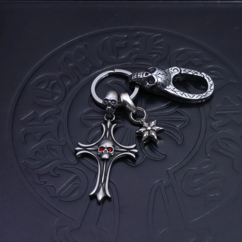 Compact Chrome Hearts Keychains 266560
