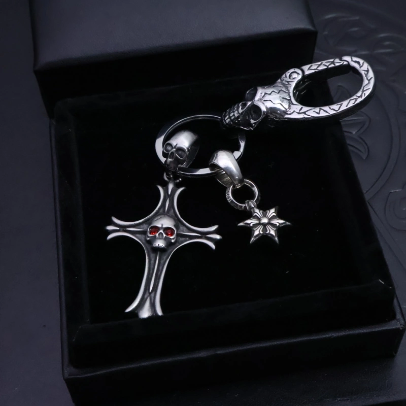 Compact Chrome Hearts Keychains 266560