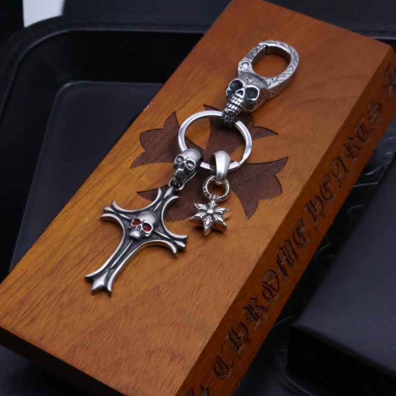 Compact Chrome Hearts Keychains 266560