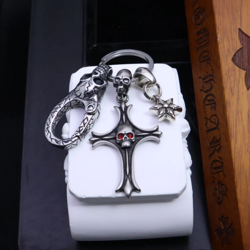 Compact Chrome Hearts Keychains 266560