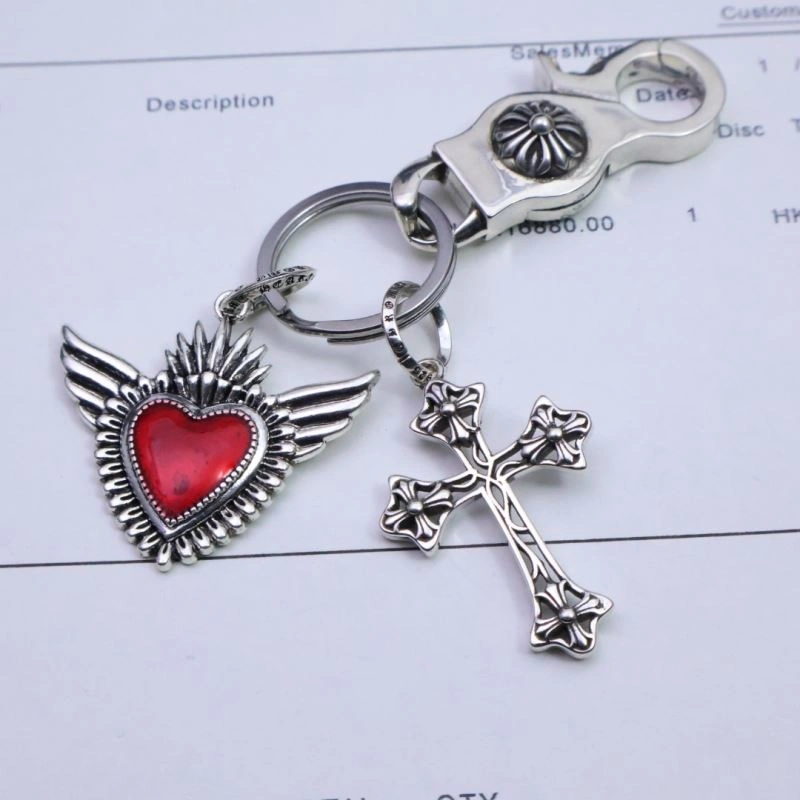 Chic Chrome Hearts Keychains 265741