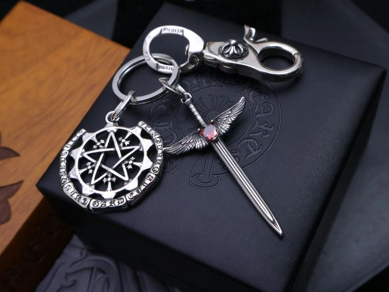 Sophisticated Chrome Hearts Keychains 265728