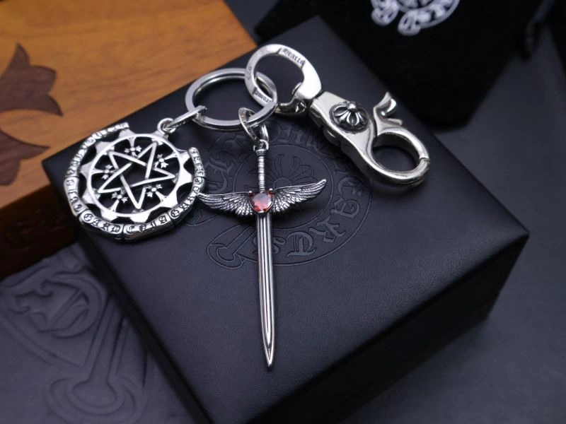 Sophisticated Chrome Hearts Keychains 265728