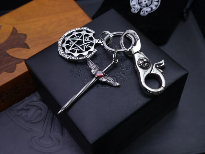Sophisticated Chrome Hearts Keychains 265728