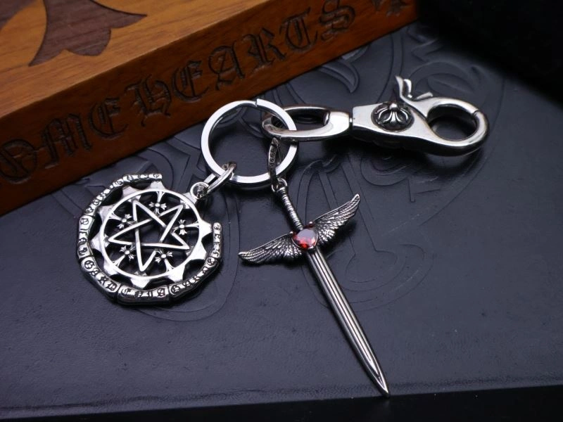 Sophisticated Chrome Hearts Keychains 265728