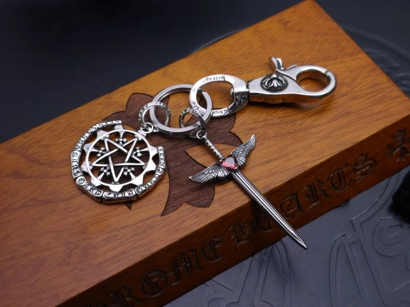Sophisticated Chrome Hearts Keychains 265728