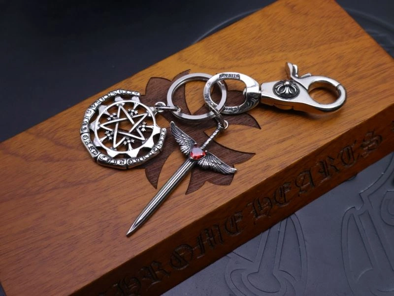 Sophisticated Chrome Hearts Keychains 265728
