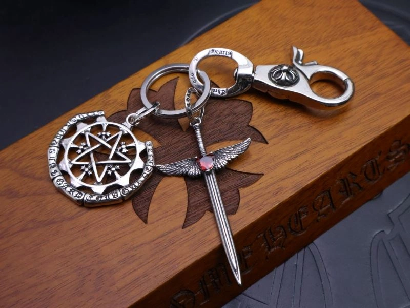 Sophisticated Chrome Hearts Keychains 265728