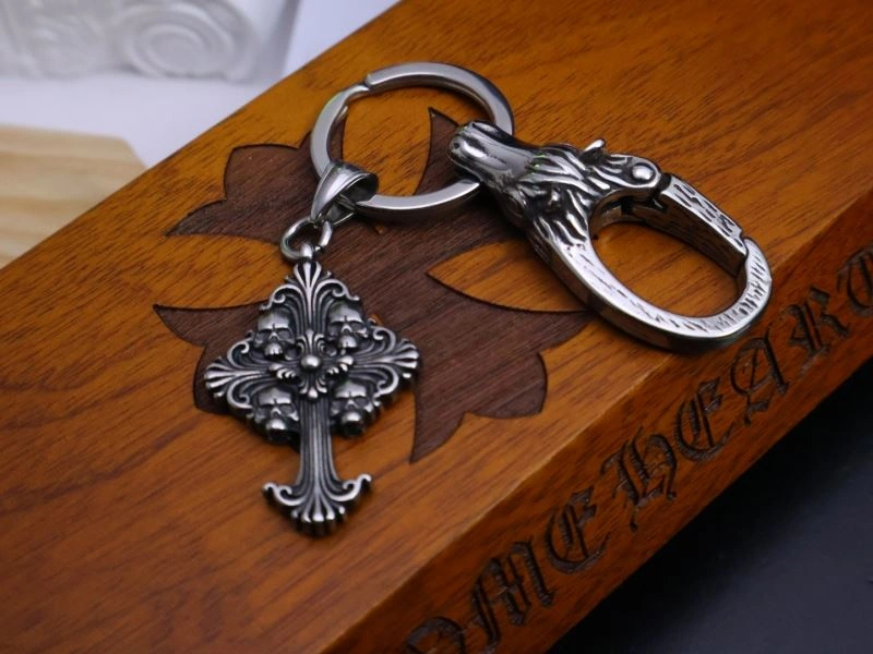 Compact Chrome Hearts Keychains 265694
