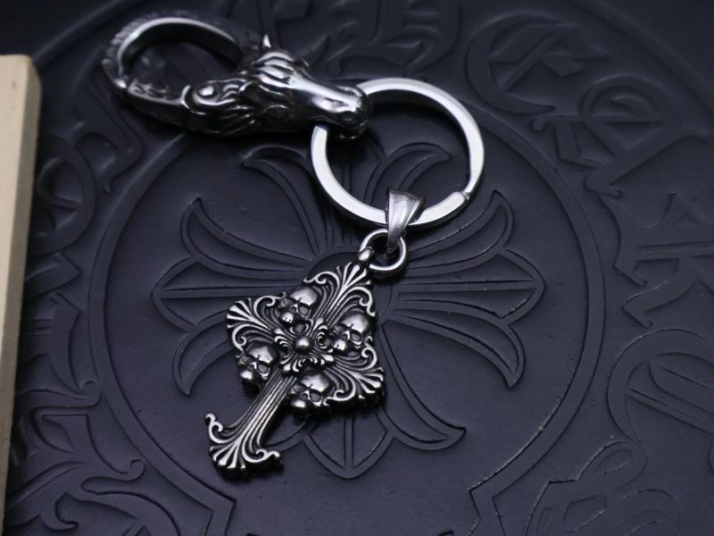 Compact Chrome Hearts Keychains 265694