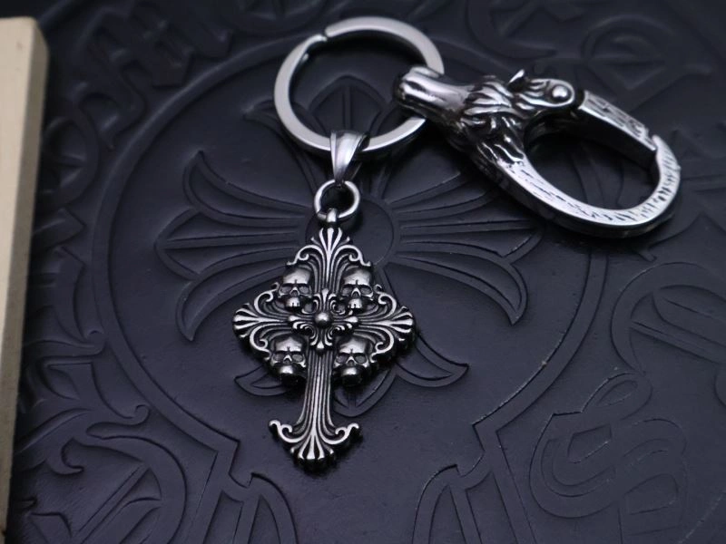Compact Chrome Hearts Keychains 265694