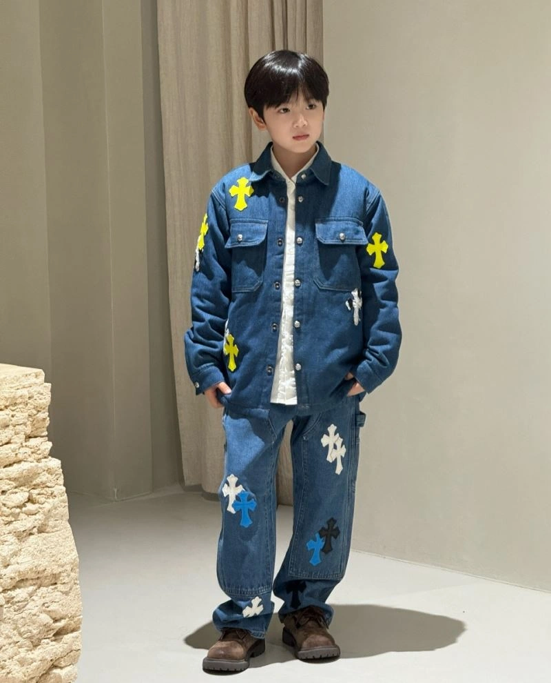 Colorful Chrome Hearts Kids 118368
