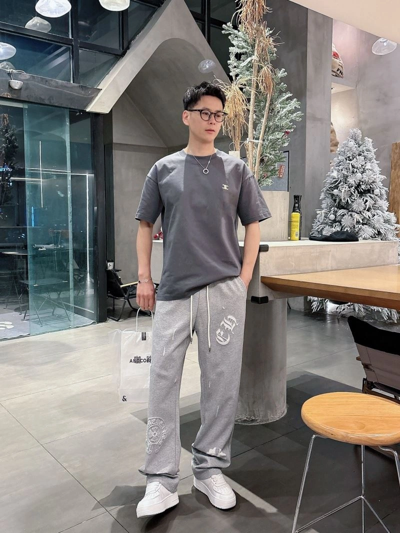 MoistureWicking Chrome Hearts Long Pants 118542