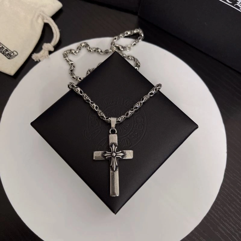 Cozy Chrome Hearts Necklaces 242264