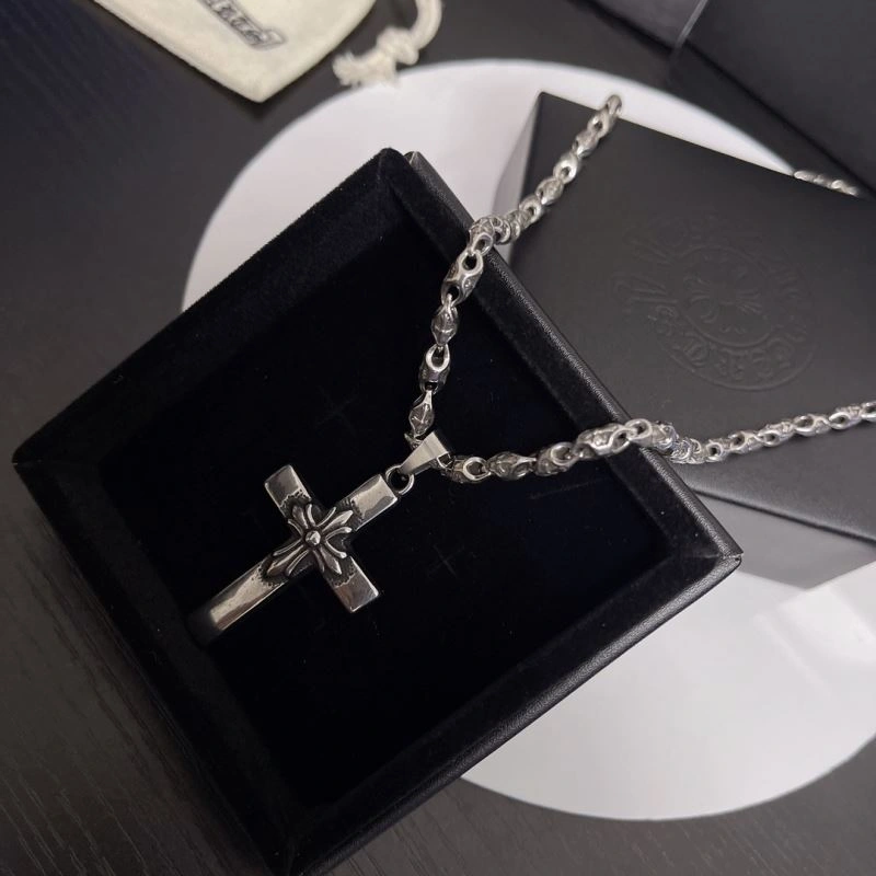 Cozy Chrome Hearts Necklaces 242264