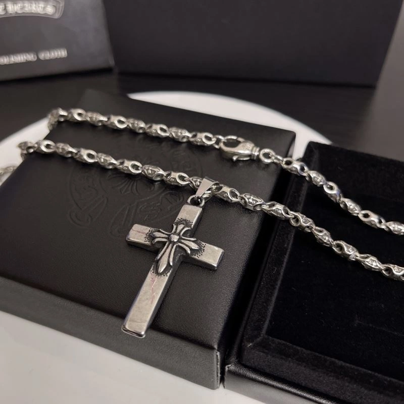 Cozy Chrome Hearts Necklaces 242264