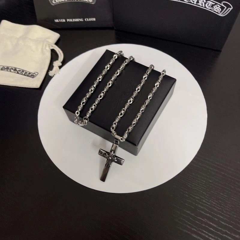 Cozy Chrome Hearts Necklaces 242264