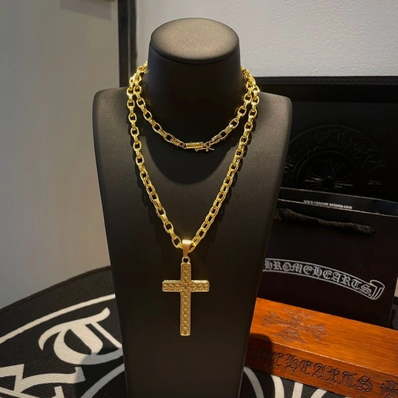 Chic Chrome Hearts Necklaces 242226