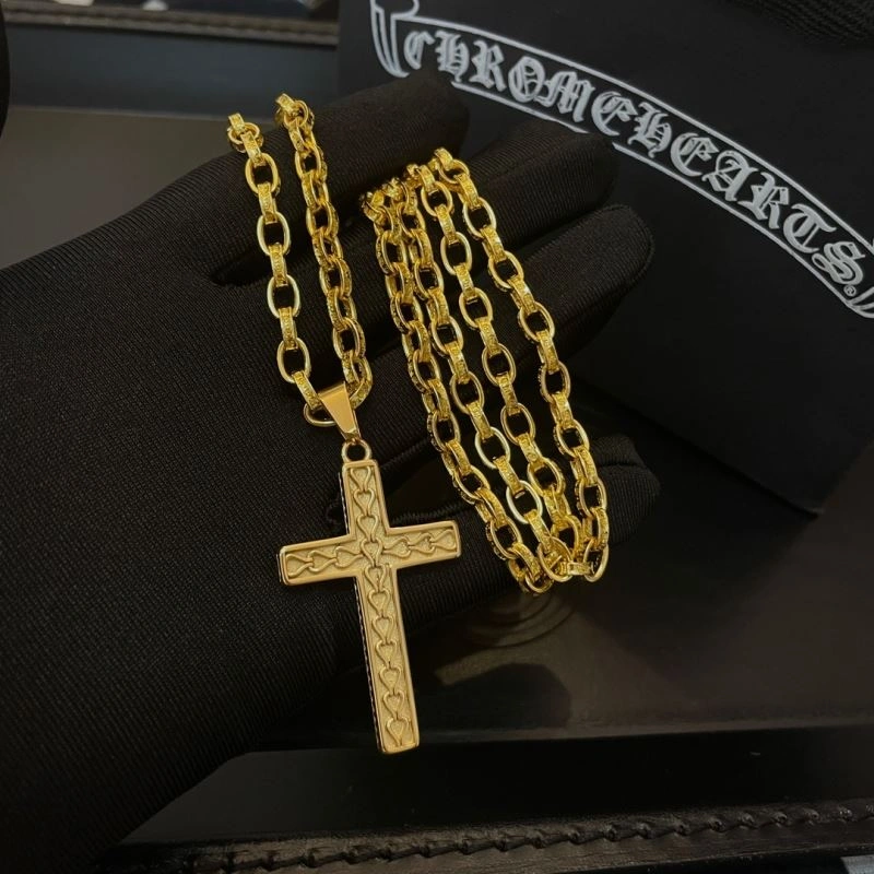 Chic Chrome Hearts Necklaces 242226