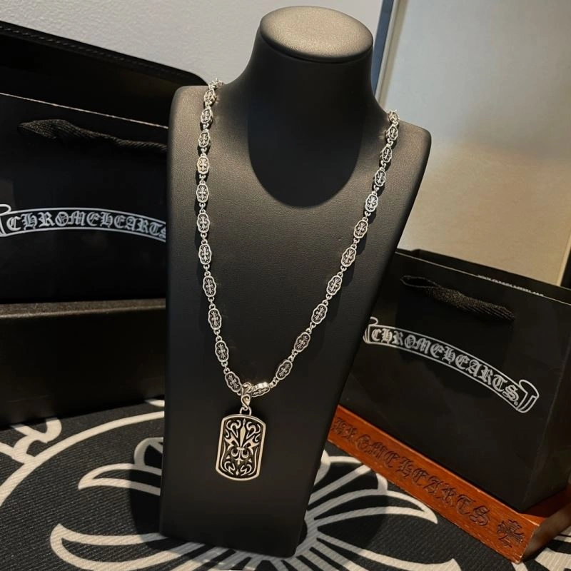 Refined Chrome Hearts Necklaces 242224