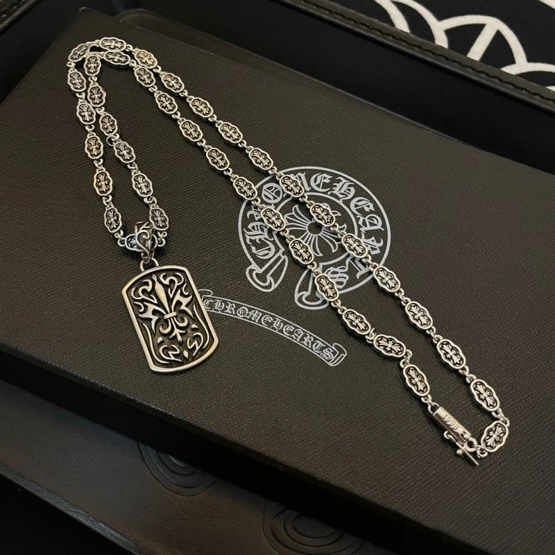 Refined Chrome Hearts Necklaces 242224
